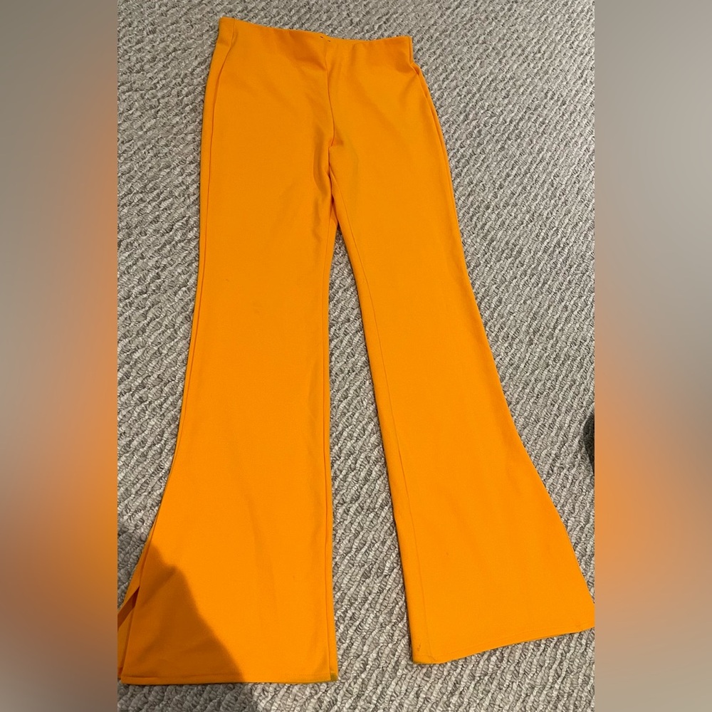 Orange Zara Pants